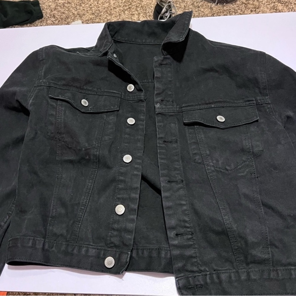 black denim brandy melville jacket